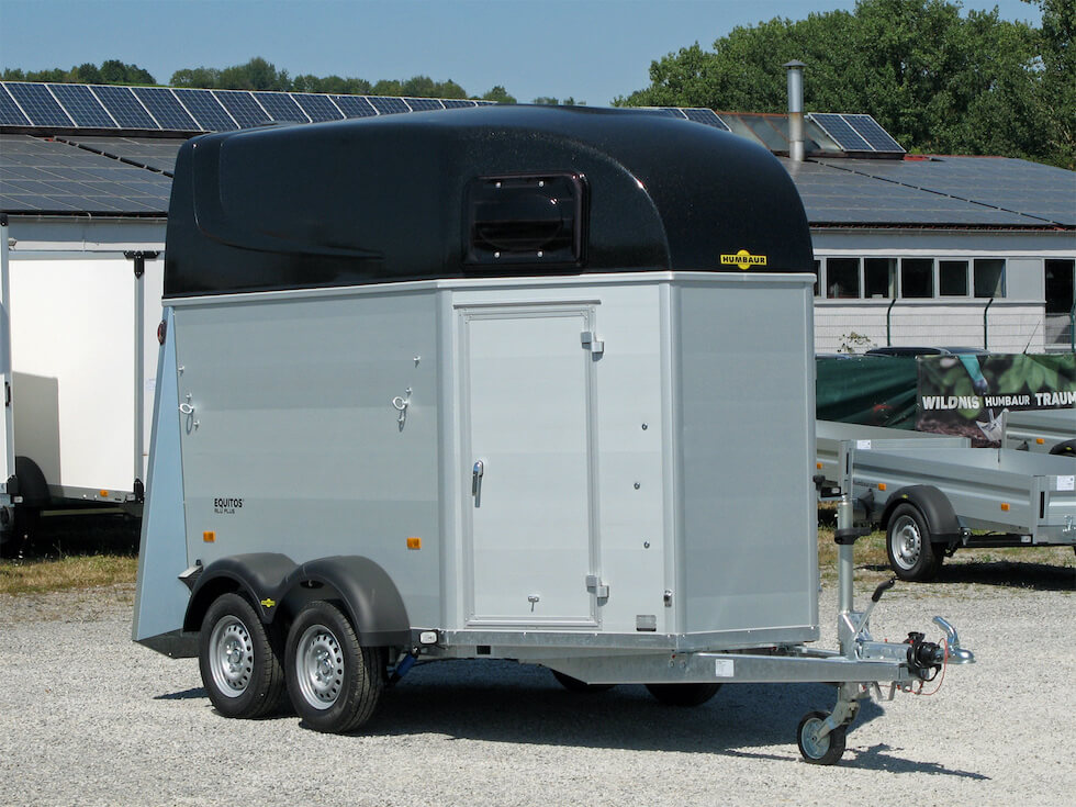 Humbaur equitos 2 paards trailer